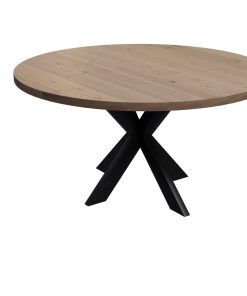 Zeitgemäßer Berg Eiche Tisch mit Matrix Beinen: Ein stilvoller Tisch aus Berg Eiche, der auf schlanken und dezenten Matrix Beinen ruht, und eine perfekte Ergänzung für ein minimalistisches und zeitgemäßes Wohnambiente darstellt.